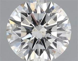 Picture of Natural Diamond 0.82 Carats, Round with Excellent Cut, K Color, SI1 Clarity and Certified by GIA
