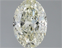 Diamante Natural 1.01 quilates, Ovalado , Color K, claridad SI2 y certificado IGI