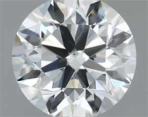 Picture of Natural Diamond 0.90 Carats, Round with Excellent Cut, I Color, VS1 Clarity and Certified by IGI