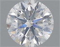 Natural Diamond 1.01 Carats, Round with Very Good Cut, F Color, SI2 Clarity and Certified by IGI