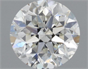Natural Diamond 1.00 Carats, Round with Very Good Cut, F Color, SI2 Clarity and Certified by IGI