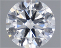 Natural Diamond 0.84 Carats, Round with Excellent Cut, F Color, SI1 Clarity and Certified by IGI