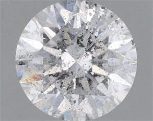Picture of Natural Diamond 1.07 Carats, Round with Very Good Cut, G Color, I1 Clarity and Certified by IGI