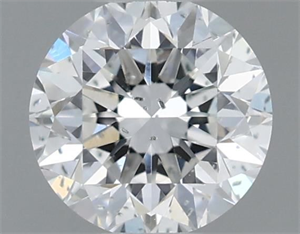 Picture of Natural Diamond 0.82 Carats, Round with Very Good Cut, G Color, SI1 Clarity and Certified by IGI