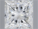 Natural Diamond 2.01 Carats, Princess with  Cut, H Color, VS2 Clarity and Certified by IGI