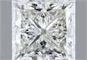 Natural Diamond 1.51 Carats, Princess with  Cut, H Color, VS1 Clarity and Certified by IGI