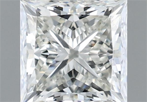 Picture of Natural Diamond 1.51 Carats, Princess with  Cut, H Color, VS1 Clarity and Certified by IGI