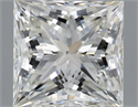Natural Diamond 1.00 Carats, Princess with  Cut, H Color, VS2 Clarity and Certified by IGI
