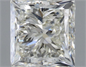Diamante Natural 1.00 quilates, Princesa , Color H, claridad VS2 y certificado IGI