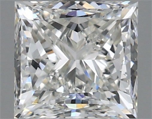 Foto Diamante Natural 1.00 quilates, Princesa , Color H, claridad VVS2 y certificado IGI de