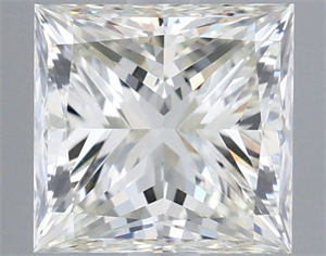 Foto Diamante Natural 1.50 quilates, Princesa , Color I, claridad VS1 y certificado IGI de