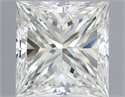 Natural Diamond 1.50 Carats, Princess with  Cut, I Color, VS2 Clarity and Certified by IGI