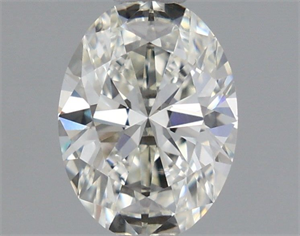 Picture of Natural Diamond 0.70 Carats, Oval with  Cut, H Color, VVS2 Clarity and Certified by IGI