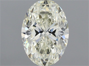 Foto Diamante Natural 0.82 quilates, Ovalado , Color K, claridad VS2 y certificado IGI de