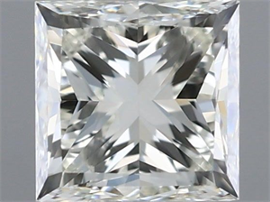 Foto Diamante Natural 0.75 quilates, Princesa , Color J, claridad VS1 y certificado IGI de