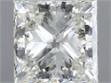 Natural Diamond 1.00 Carats, Princess with  Cut, I Color, VVS2 Clarity and Certified by IGI