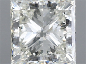 Picture of Natural Diamond 1.00 Carats, Princess with  Cut, I Color, VVS2 Clarity and Certified by IGI