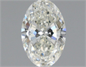 Natural Diamond 0.80 Carats, Oval with  Cut, I Color, VVS2 Clarity and Certified by IGI