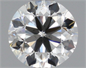 Natural Diamond 0.90 Carats, Round with Very Good Cut, H Color, VS1 Clarity and Certified by IGI