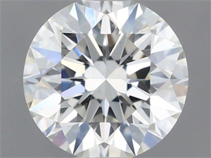 Picture of Natural Diamond 0.72 Carats, Round with Excellent Cut, H Color, VS1 Clarity and Certified by IGI