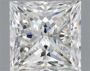 Picture of Natural Diamond 2.00 Carats, Princess with  Cut, G Color, VS2 Clarity and Certified by IGI