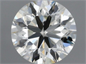 Diamante Natural 0.80 quilates, Redondo , Color J, claridad VVS1 y certificado IGI