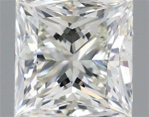 Picture of Natural Diamond 0.70 Carats, Princess with  Cut, I Color, VVS2 Clarity and Certified by IGI