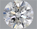 Diamante Natural 0.90 quilates, Redondo , Color H, claridad SI1 y certificado IGI