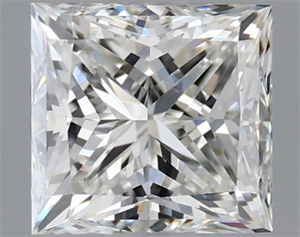 Picture of Natural Diamond 1.50 Carats, Princess with  Cut, G Color, VVS2 Clarity and Certified by IGI