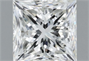 Natural Diamond 1.50 Carats, Princess with  Cut, H Color, VS1 Clarity and Certified by IGI
