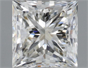 Diamante Natural 1.01 quilates, Princesa , Color H, claridad VS1 y certificado IGI