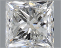 Natural Diamond 1.00 Carats, Princess with  Cut, H Color, VS1 Clarity and Certified by IGI