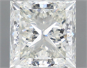 Diamante Natural 1.00 quilates, Princesa , Color H, claridad VVS2 y certificado IGI