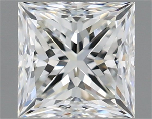 Picture of Natural Diamond 0.70 Carats, Princess with  Cut, H Color, VVS2 Clarity and Certified by IGI