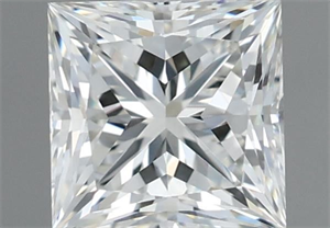 Foto Diamante Natural 0.72 quilates, Princesa , Color H, claridad VVS1 y certificado IGI de