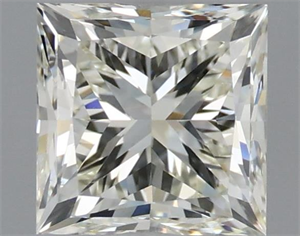 Picture of Natural Diamond 1.50 Carats, Princess with  Cut, J Color, VS2 Clarity and Certified by IGI