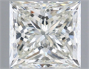 Natural Diamond 1.50 Carats, Princess with  Cut, I Color, VVS2 Clarity and Certified by IGI
