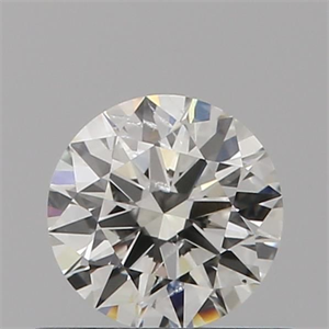 Foto Diamante Natural 0.43 quilates, Redondo , Color J, claridad I1 y certificado GIA de