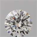Diamante Natural 0.60 quilates, Redondo , Color J, claridad VVS2 y certificado GIA