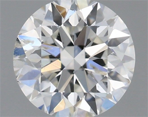 Picture of Natural Diamond 0.40 Carats, Round with Excellent Cut, G Color, SI2 Clarity and Certified by IGI