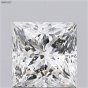 Diamante Natural 1.01 quilates, Princesa , Color H, claridad I1 y certificado IGI