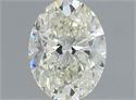 Diamante Natural 1.00 quilates, Ovalado , Color J, claridad SI2 y certificado IGI