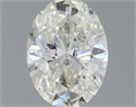 Diamante Natural 0.98 quilates, Ovalado , Color I, claridad SI2 y certificado IGI