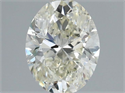Diamante Natural 1.00 quilates, Ovalado , Color J, claridad SI2 y certificado IGI