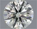 Natural Diamond 0.71 Carats, Round with Excellent Cut, L Color, VVS1 Clarity and Certified by GIA
