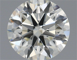 Picture of Natural Diamond 0.71 Carats, Round with Excellent Cut, L Color, VVS1 Clarity and Certified by GIA