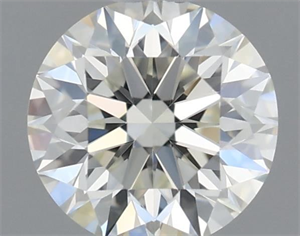 Picture of Natural Diamond 0.45 Carats, Round with Excellent Cut, J Color, VVS1 Clarity and Certified by GIA