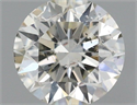 Natural Diamond 0.40 Carats, Round with Excellent Cut, I Color, SI2 Clarity and Certified by IGI