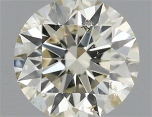 Foto Diamante Natural 0.40 quilates, Redondo , Color K, claridad SI2 y certificado IGI de