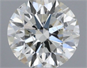 Natural Diamond 0.50 Carats, Round with Excellent Cut, I Color, SI2 Clarity and Certified by IGI